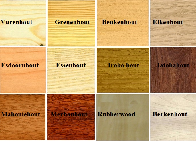Houtsoorten voor trappen